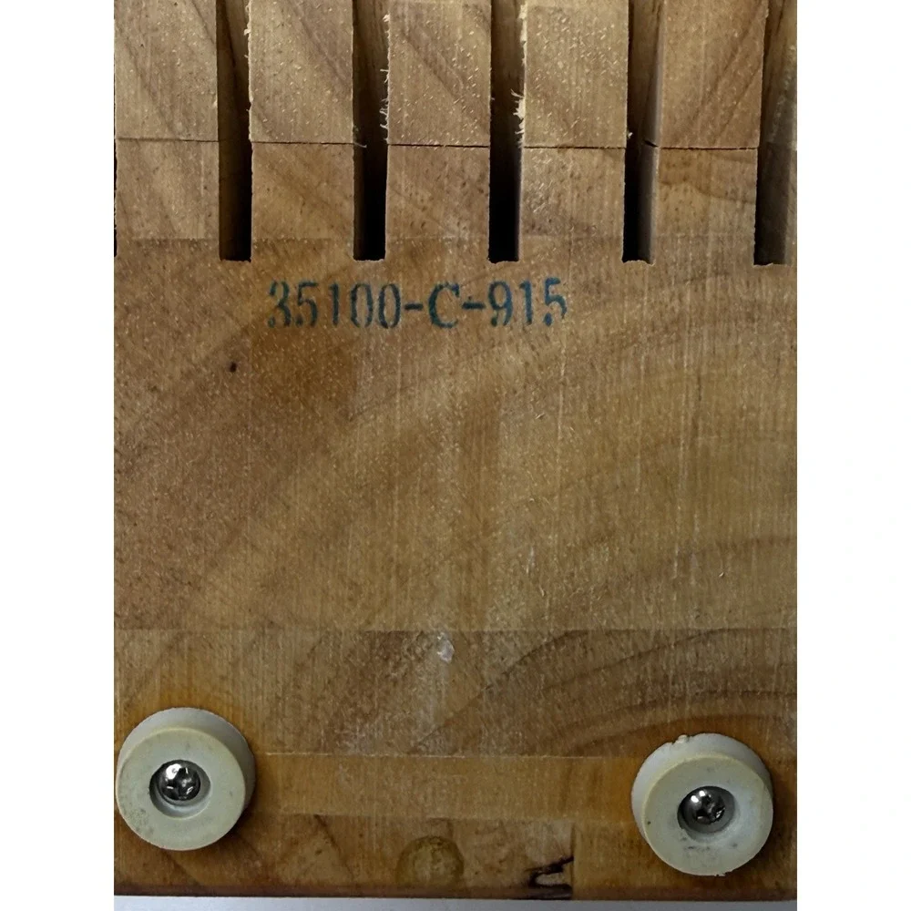 JA Henckels International Knife Block 16 Slot Wooden Knife Holder Zwilling Oak